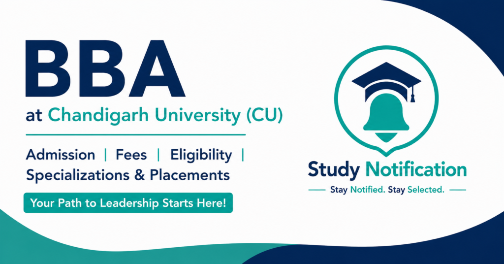 BBA at Chandigarh University (CU