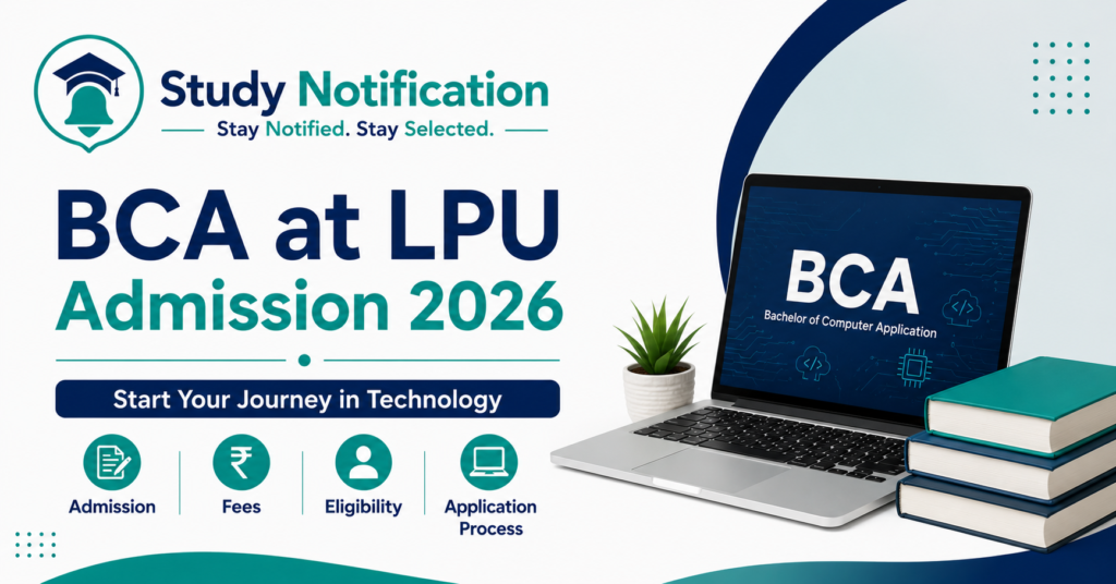 BCA at LPU Admission