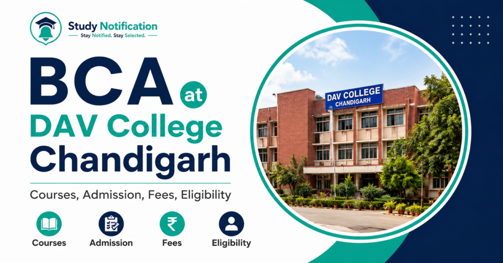 BCA at DAV College Chandigarh