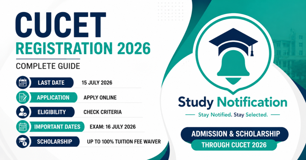CUCET Registration , Last Date, Application, Eligibility