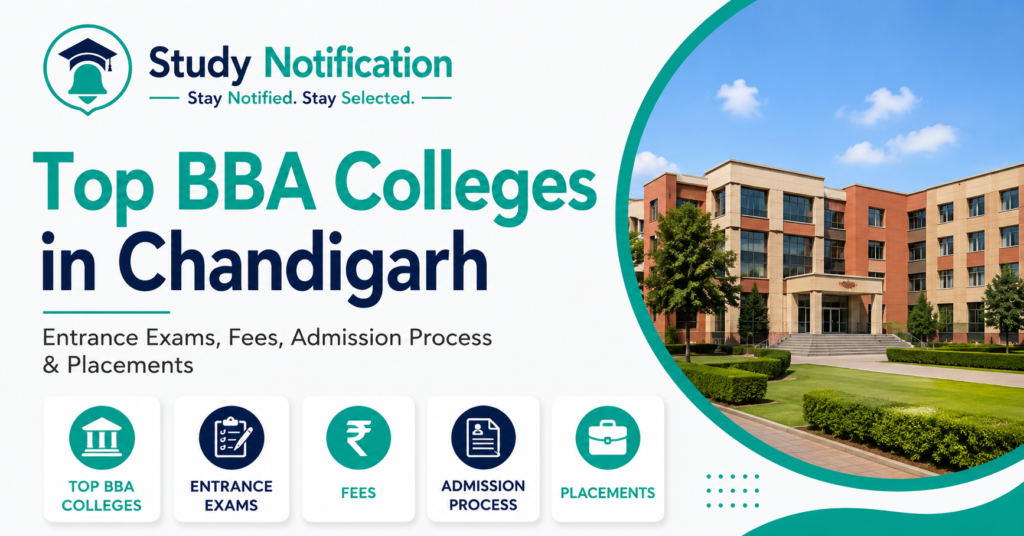 Top BBA Colleges in Chandigarh ,Entrance Exams, Fees, Admission Process