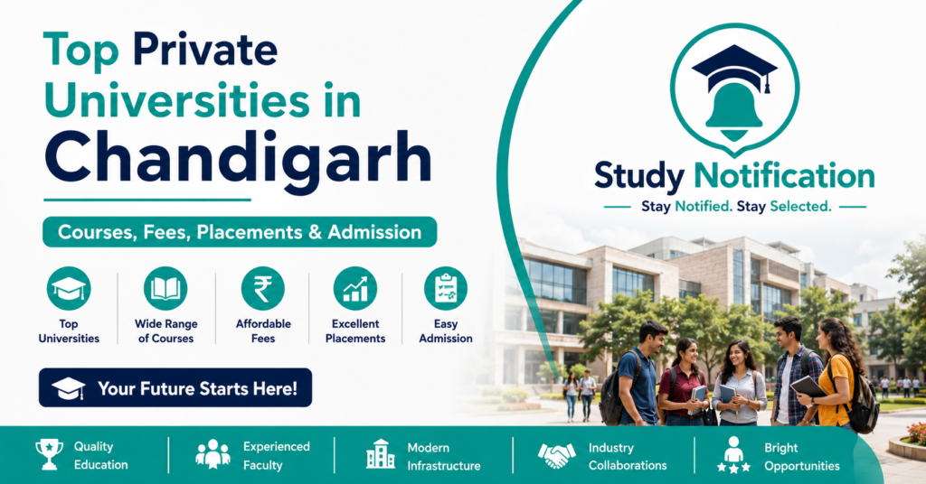 Top Private Universities in Chandigarh, Courses, Fees, Placements & Admission