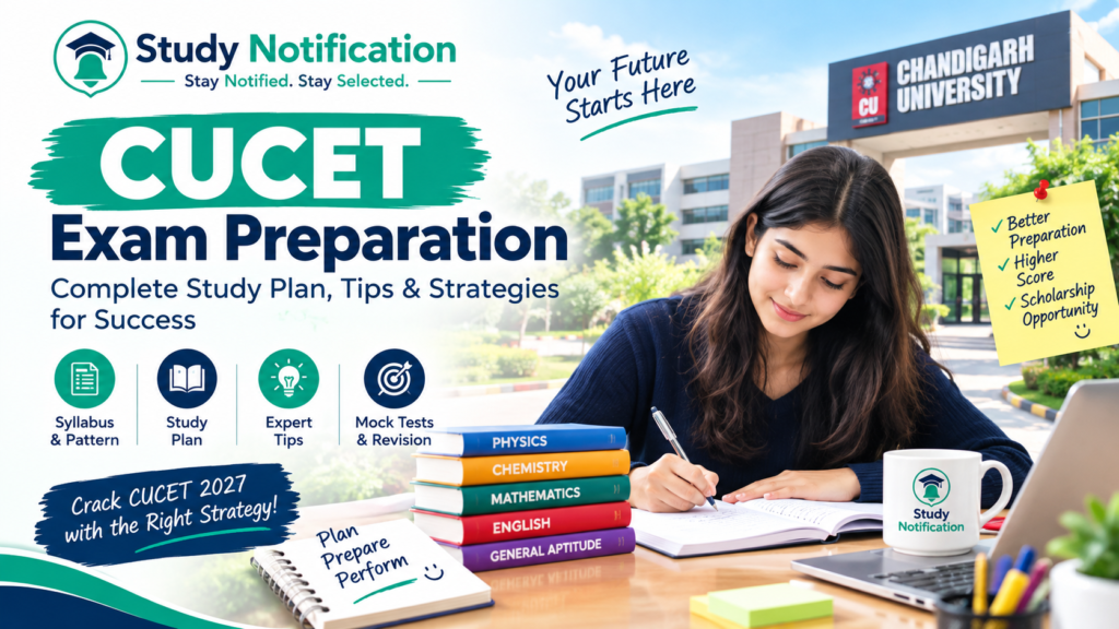 CUCET Exam Preparation, Complete Study Plan