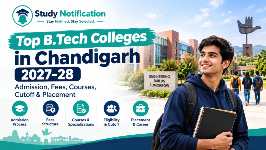 Top B.Tech Colleges in Chandigarh 2027–28,Admission, Fees