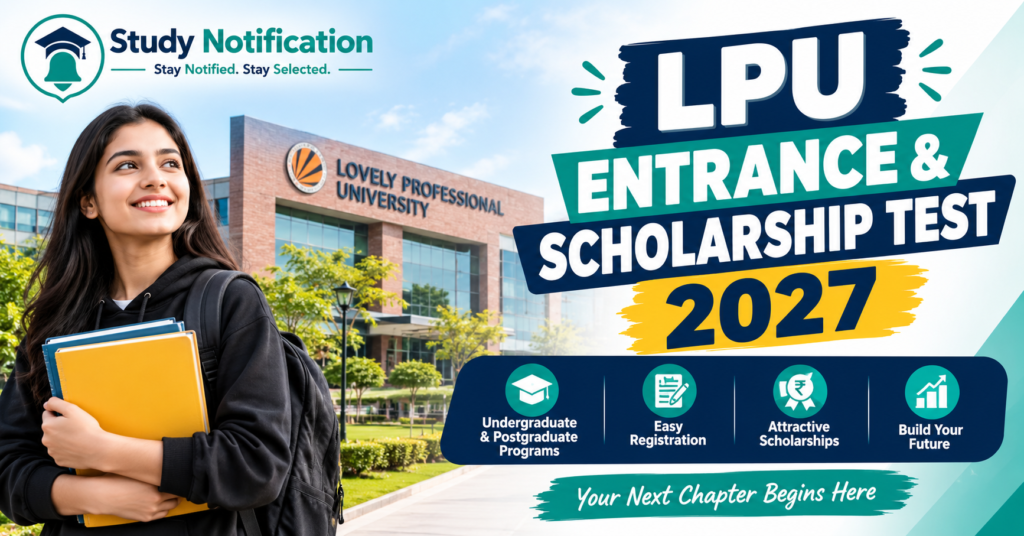 LPU Entrance & Scholarship Test 2027